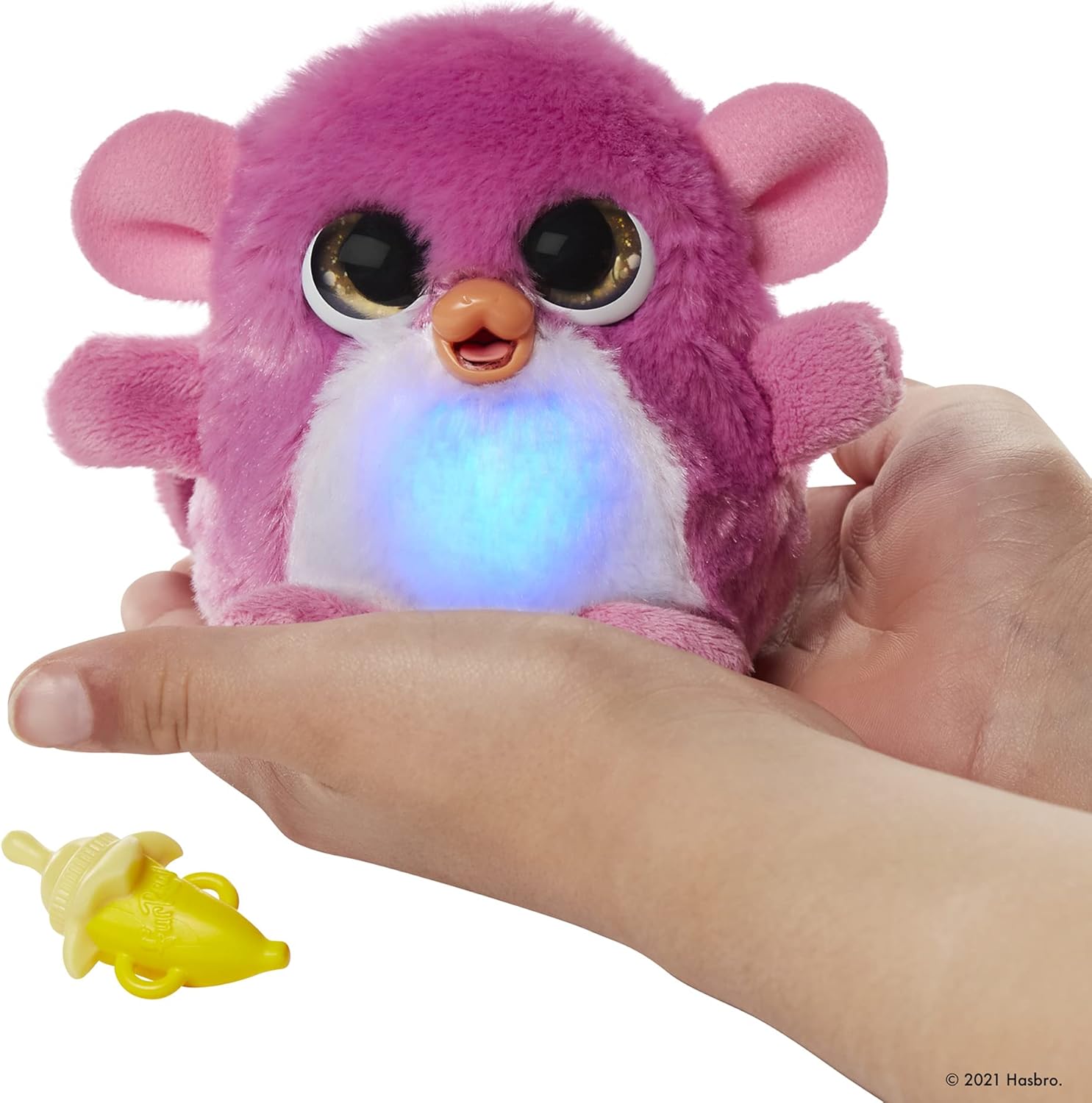 Hasbro Furreal Fuzzalots Monkey Color-change Interactive Feeding Toy Hasbro Furreal Fuzzalots Monkey Color-change Interactive Feeding Toy