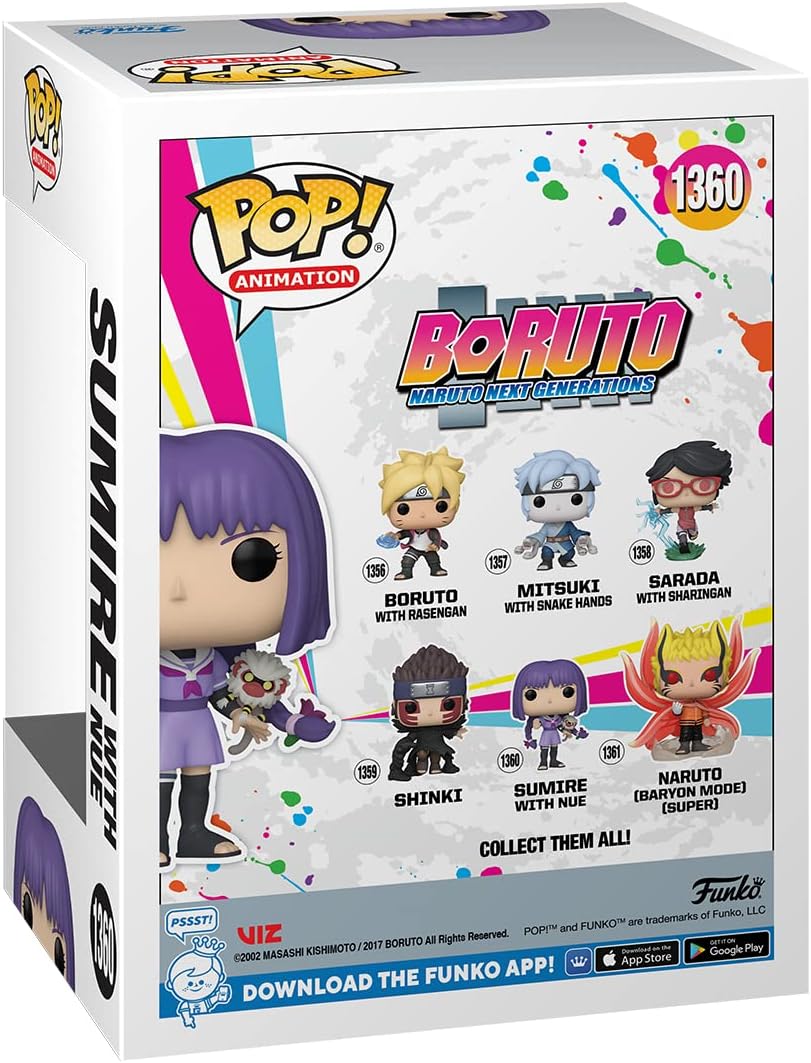 Funko Pop Sumire with Nue - Perfect for Boruto Fans