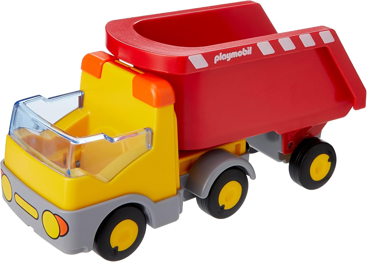 Playmobil 1.2.3 Dump Truck - Safe & Fun for Toddlers