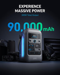 Anker SOLIX C300 DC Portable Power Station 288Wh 300W
