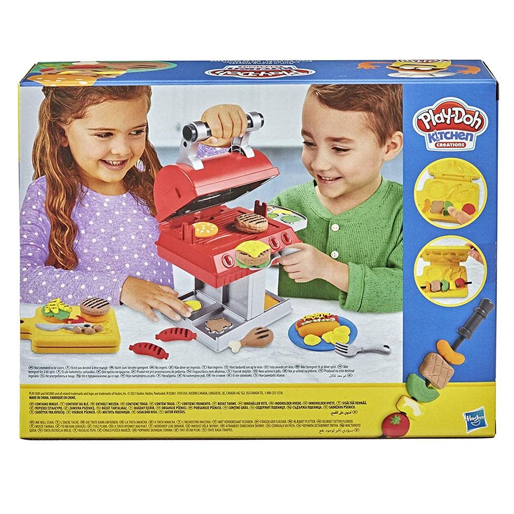 Hasbro Play-Doh Kitchen Creations Barbecue Grill 'n Stamp Playset