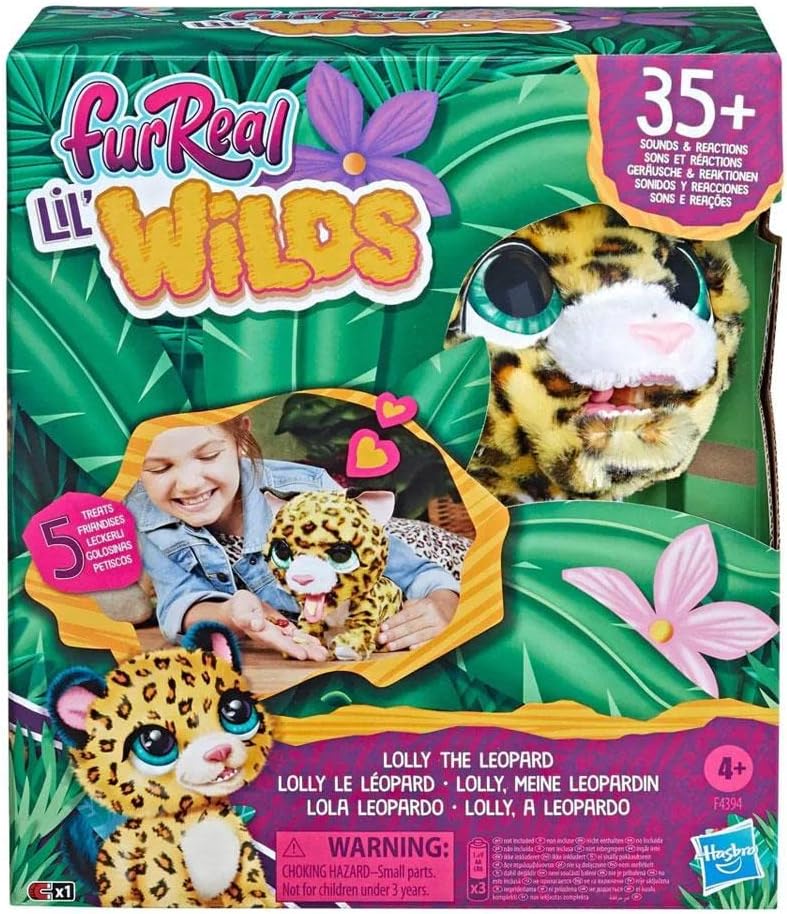 Hasbro Furreal Lil' Wilds Lolly The Leopard Hasbro Furreal Lil' Wilds Lolly The Leopard