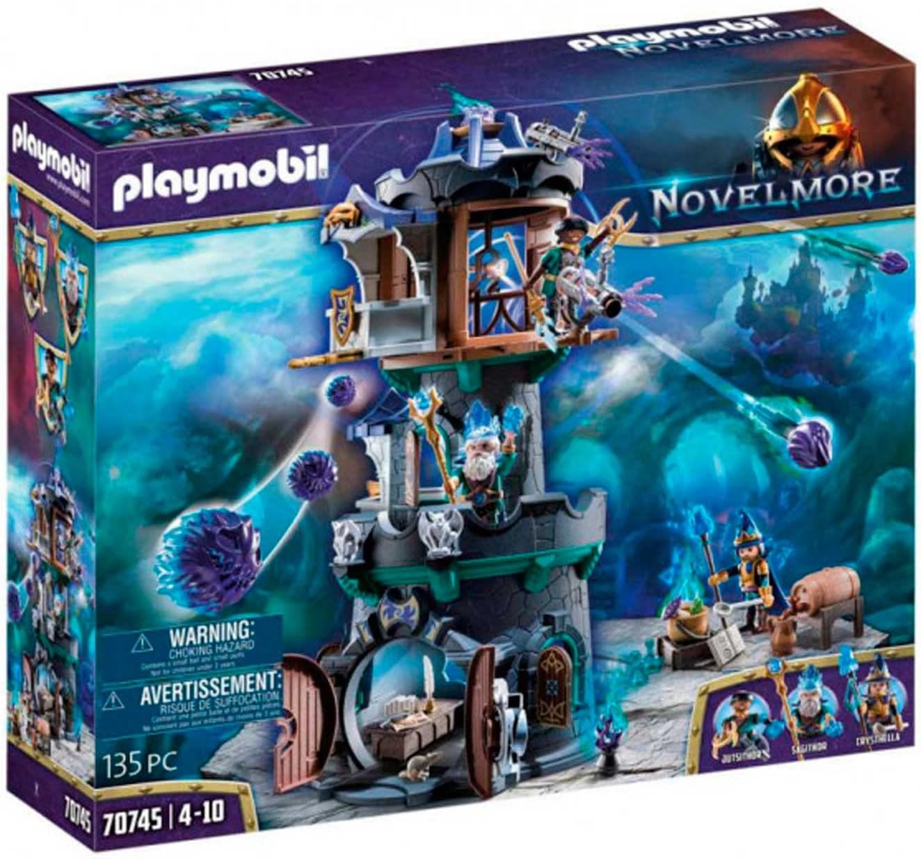 Playmobil Violet Vale - Magic Tower for Fantasy Lovers