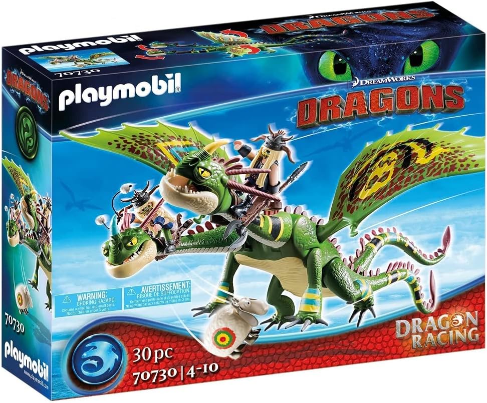 Playmobil Dragon Racing Ruffnut & Tuffnut with Barf & Belch