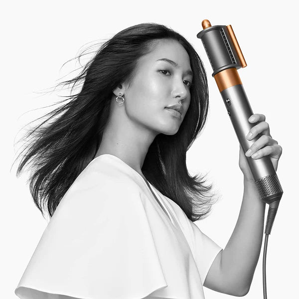مجموعة مصفف الشعر متعدد الاستخدامات Dyson Airwrap - نيكل/نحاس