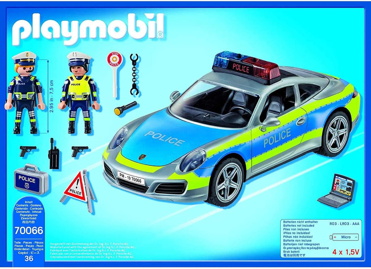 Playmobil Porsche 911 Carrera 4S Police - Speed & Style Playmobil Porsche 911 Carrera 4S Police - Speed & Style
