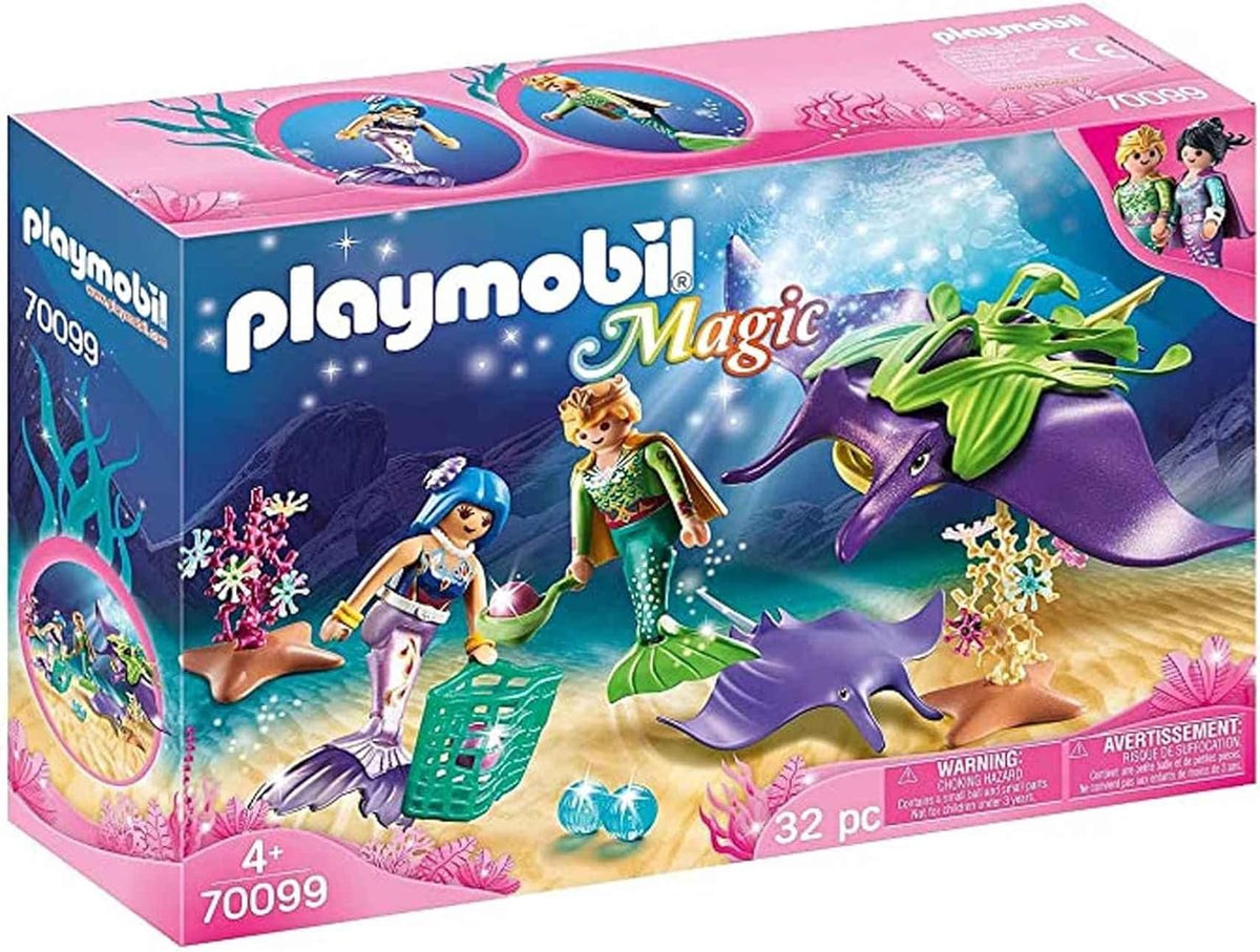 Playmobil Pearl Collector with Manta Ray - Magical Ocean Fun Playmobil Pearl Collector with Manta Ray - Magical Ocean Fun