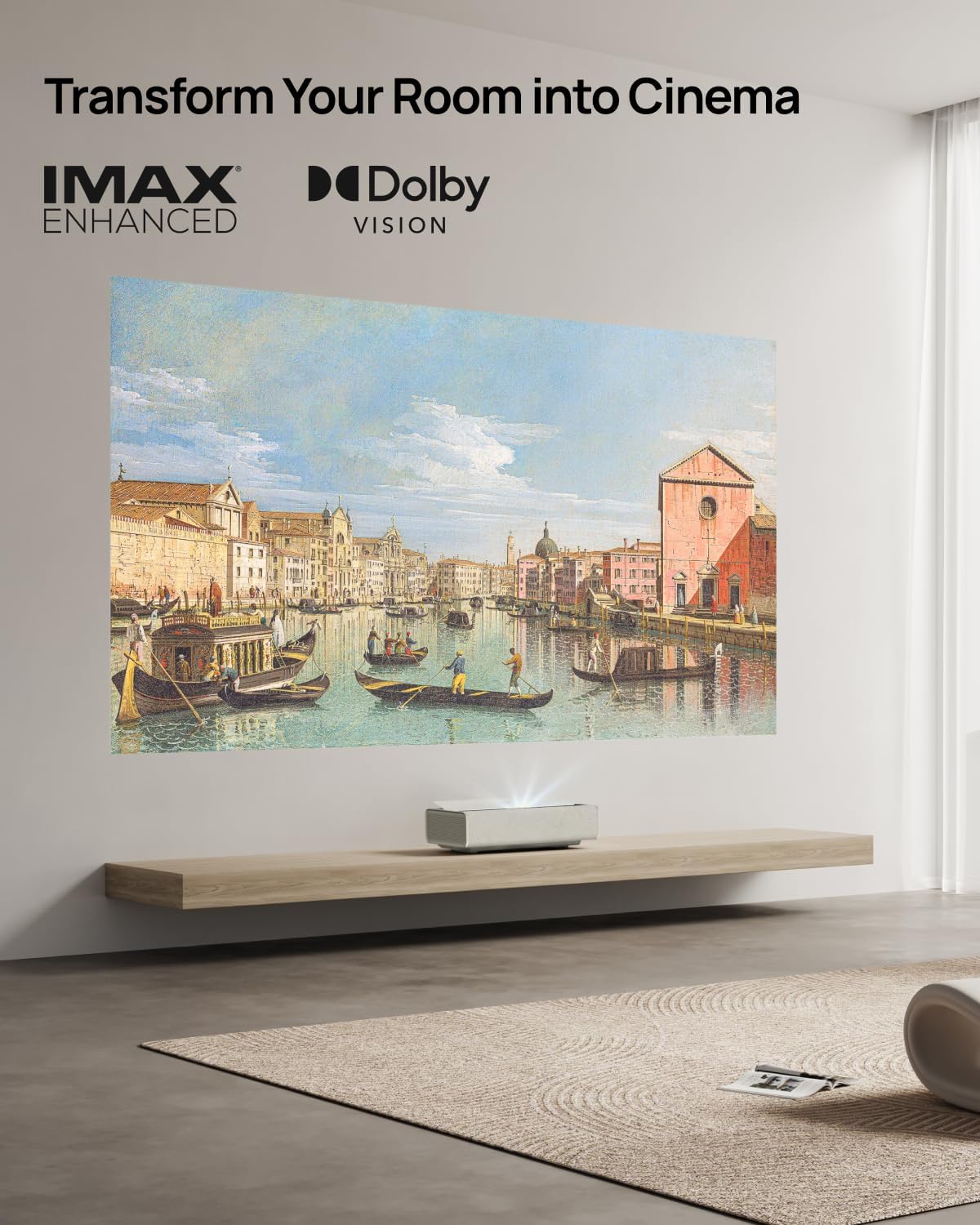 XGIMI Aura 2 بروجيكتور 4K ليزر UST