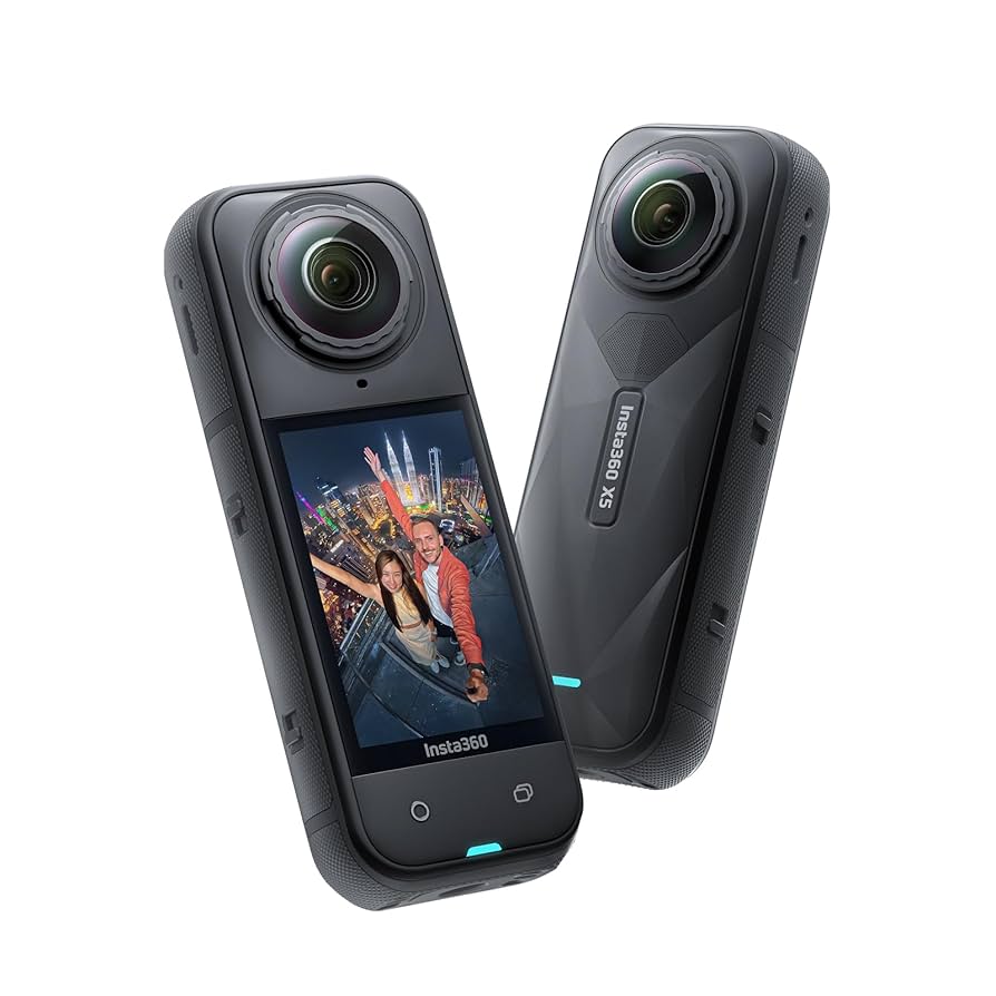 كاميرا Insta360 X5 ضد الماء | فيديو 8K و185 دقيقة بطارية