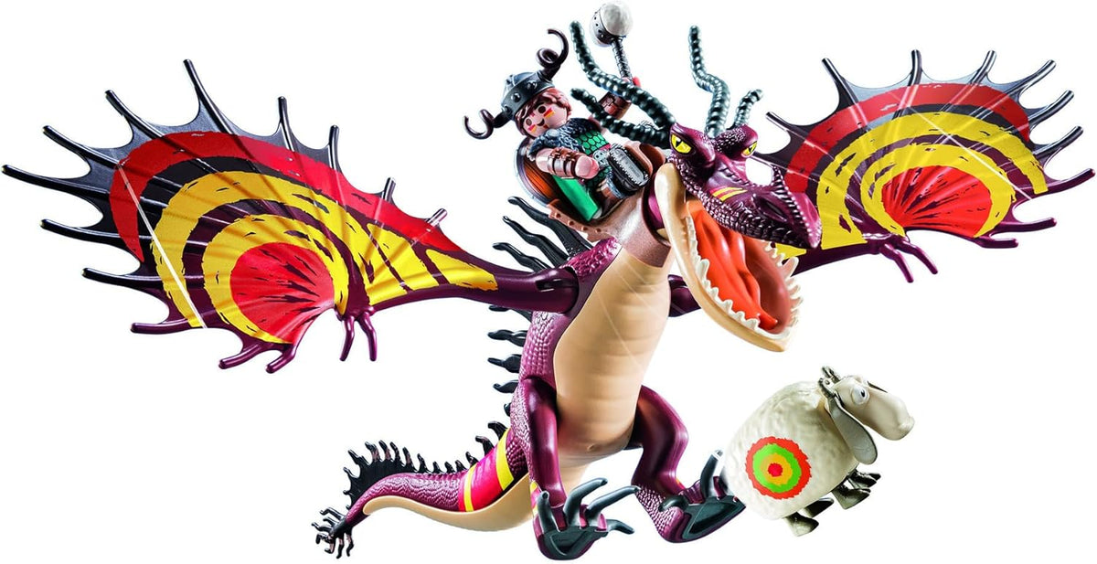 Playmobil Dragon Racing Snotlout & Hookfang Adventure Playmobil Dragon Racing Snotlout & Hookfang Adventure