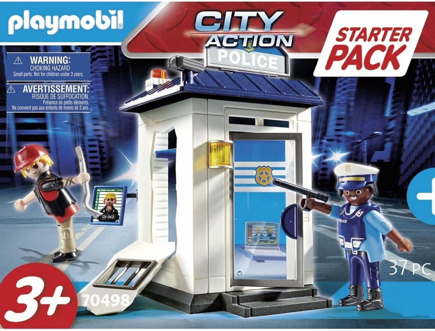 Playmobil Starter Pack Police Station - Fun for Kids 4+