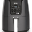 Ninja Air Fryer 4L roasts reheats dehydrates for quick - Grey