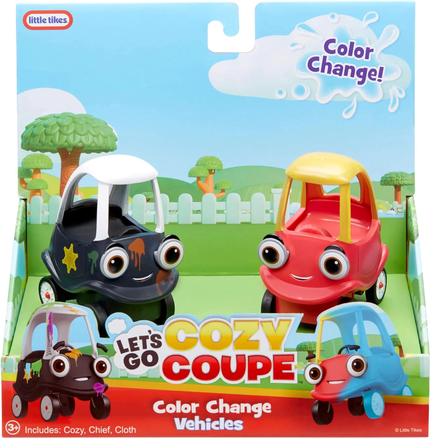 Little Tikes Let’s Go Cozy Coupe™ 2pk Color Change Vehicles Little Tikes Let’s Go Cozy Coupe™ 2pk Color Change Vehicles