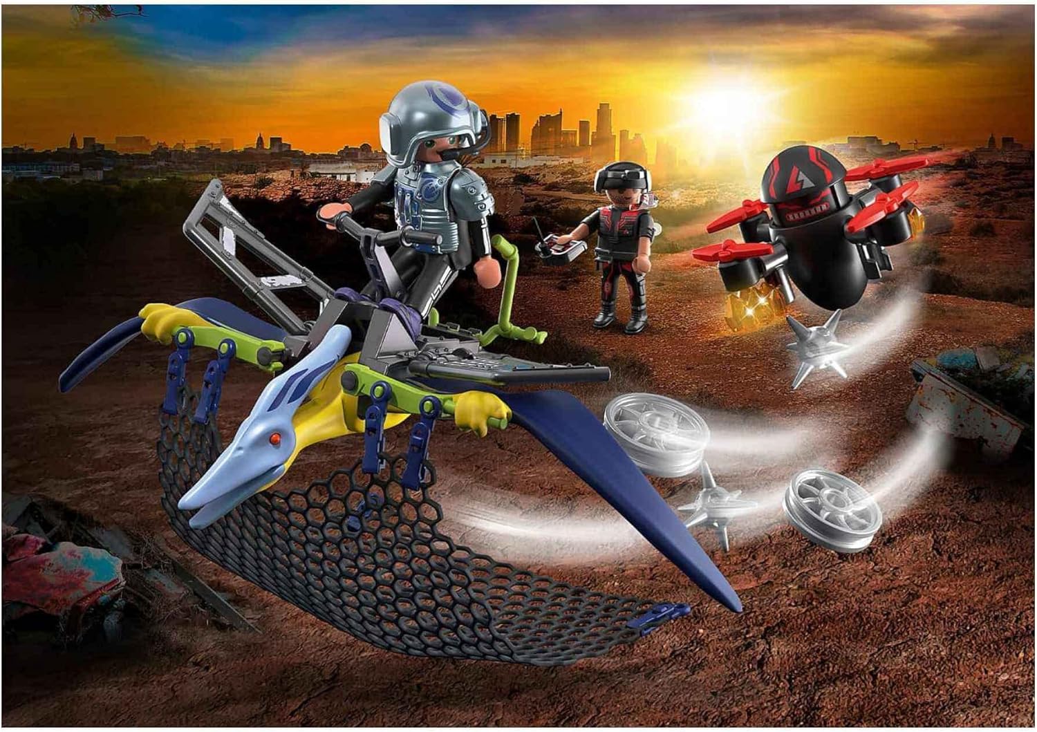 Playmobil Dino Rise Pteranodon: Drone Strike Adventure