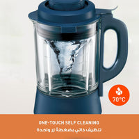 Panasonic MX-HG6401 1100W All-in-One Cooking Blender | 9 Auto Menus | 12H Timer | Self-Clean | Blue
