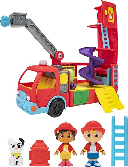 CoComelon Transforming Fire Truck Lights Sounds & Fun CoComelon Transforming Fire Truck Lights Sounds & Fun