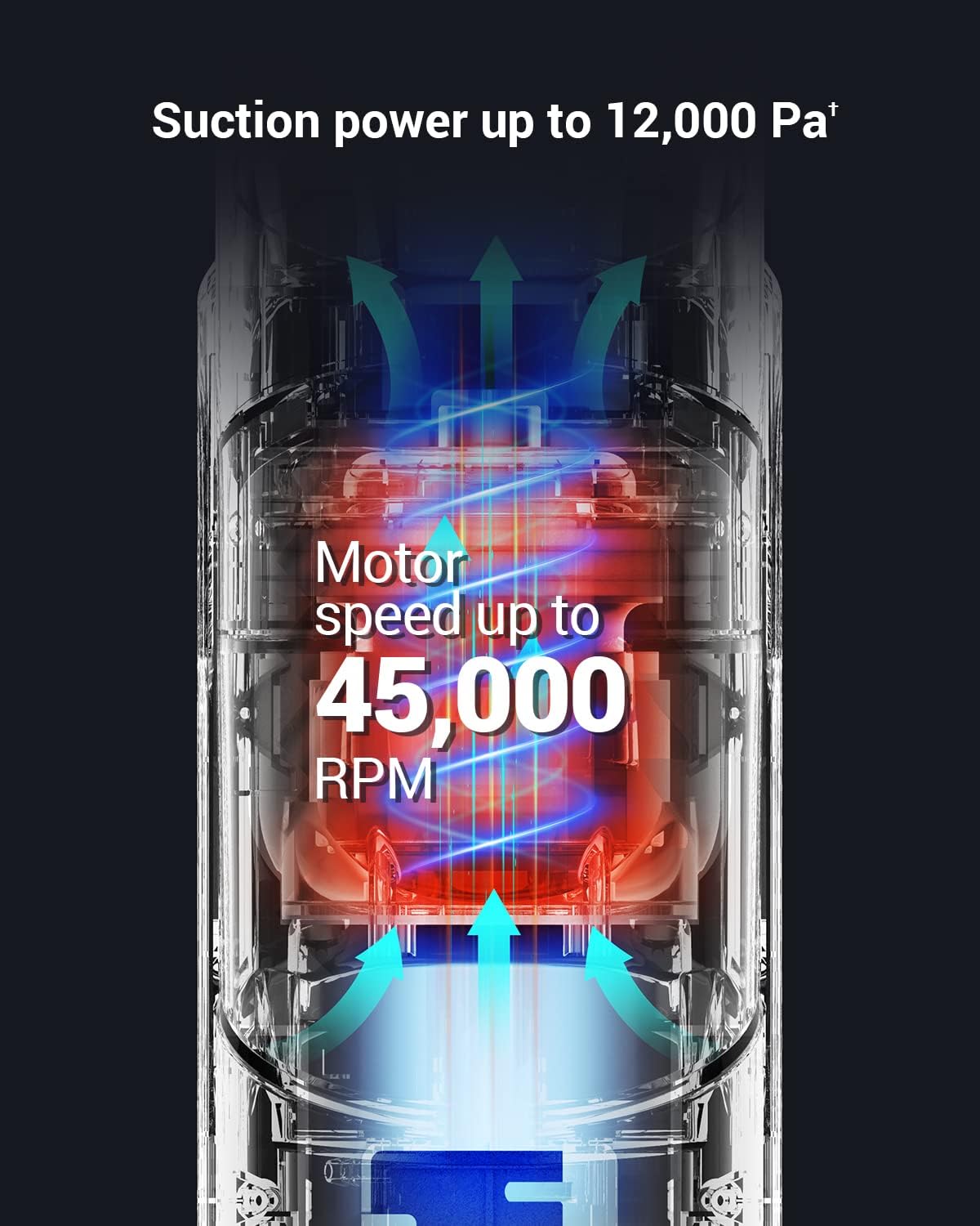  مكنسة كهربائية لاسلكية للرطب والجاف، كنس وممسحة، تنظيف ذاتي وتجفيف بالهواء من ايزفز 