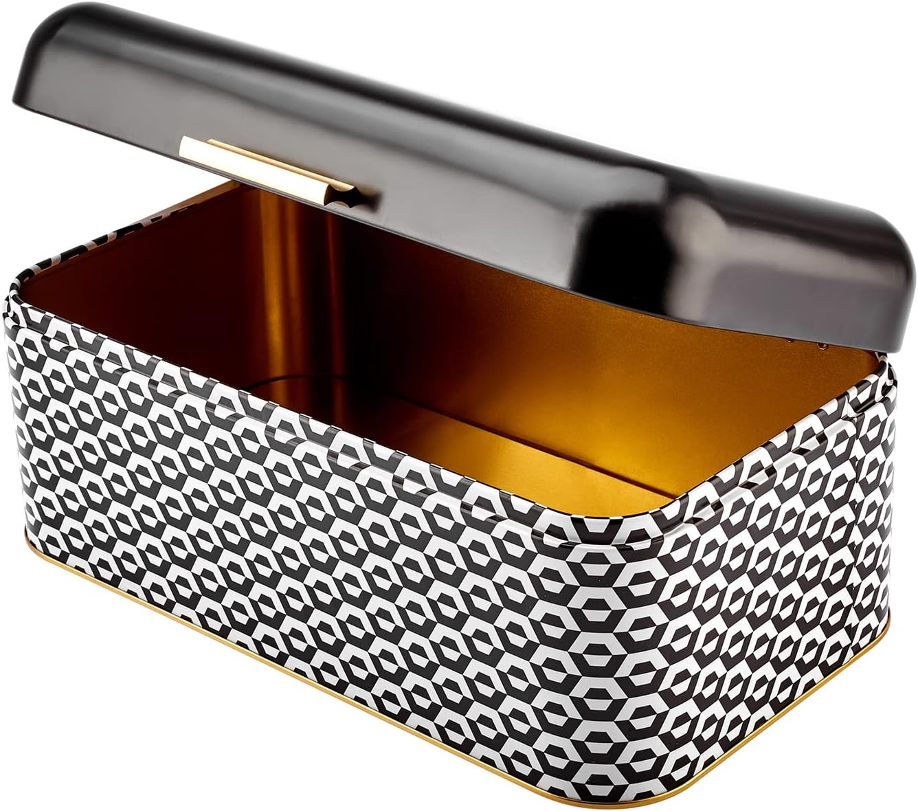 KARACA Playful Bread Box Black – Modern & Stylish KARACA Playful Bread Box Black – Modern & Stylish