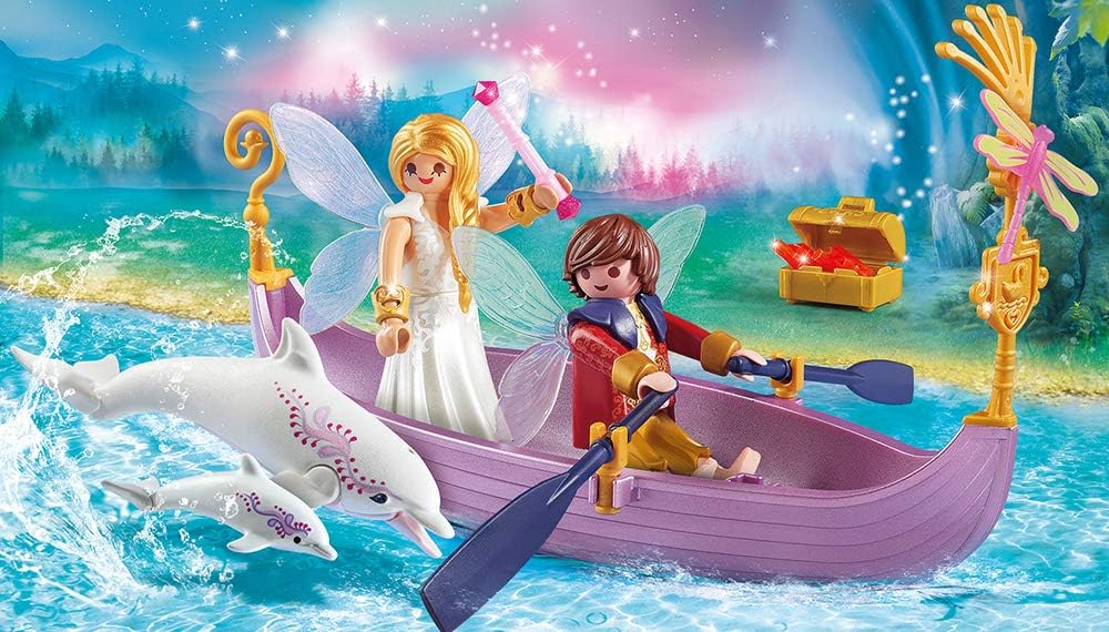 Playmobil Romantic Fairy Boat - Magical Toy for Kids