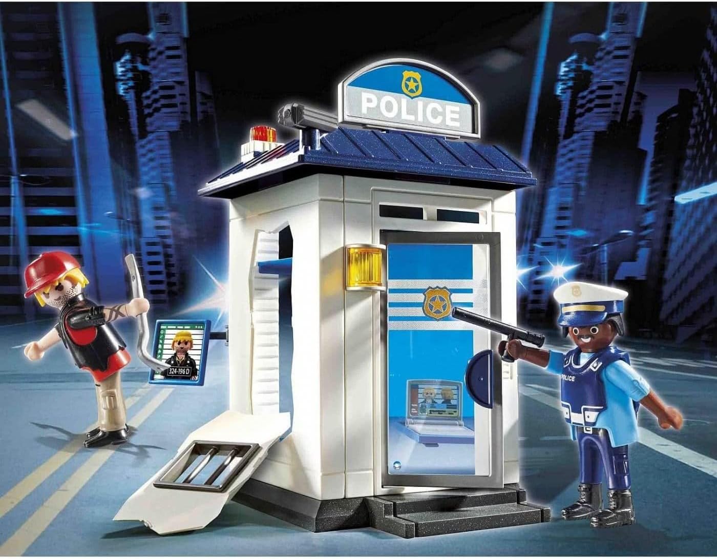 Playmobil Starter Pack Police Station - Fun for Kids 4+