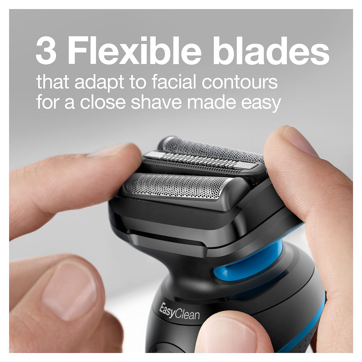 Braun Series 5: Rechargeable Wet & Dry Men's Electric Shaver with Precision Trimmer - BLACK