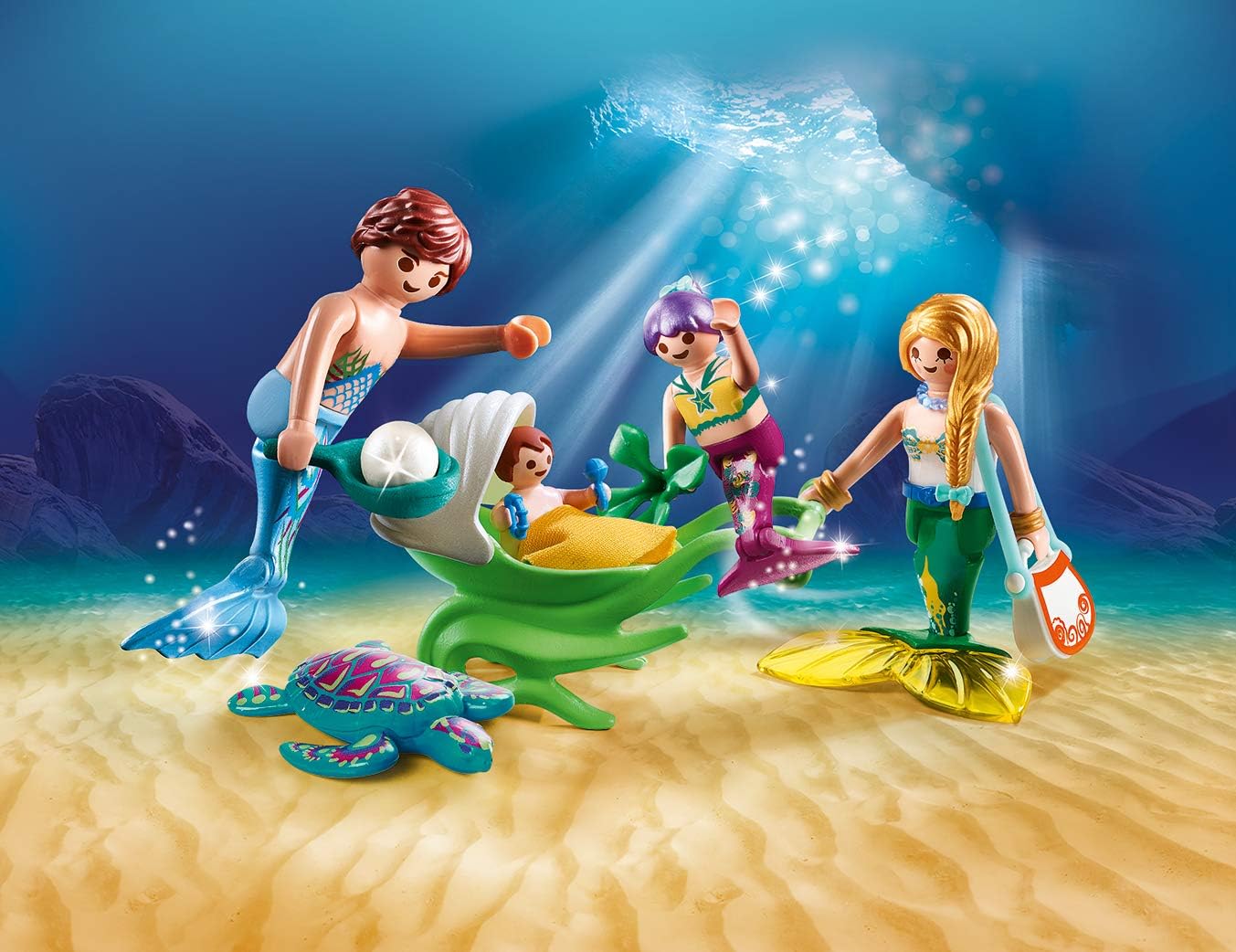 Playmobil Magic Family - Enchanting Seashell Carriage Playmobil Magic Family - Enchanting Seashell Carriage