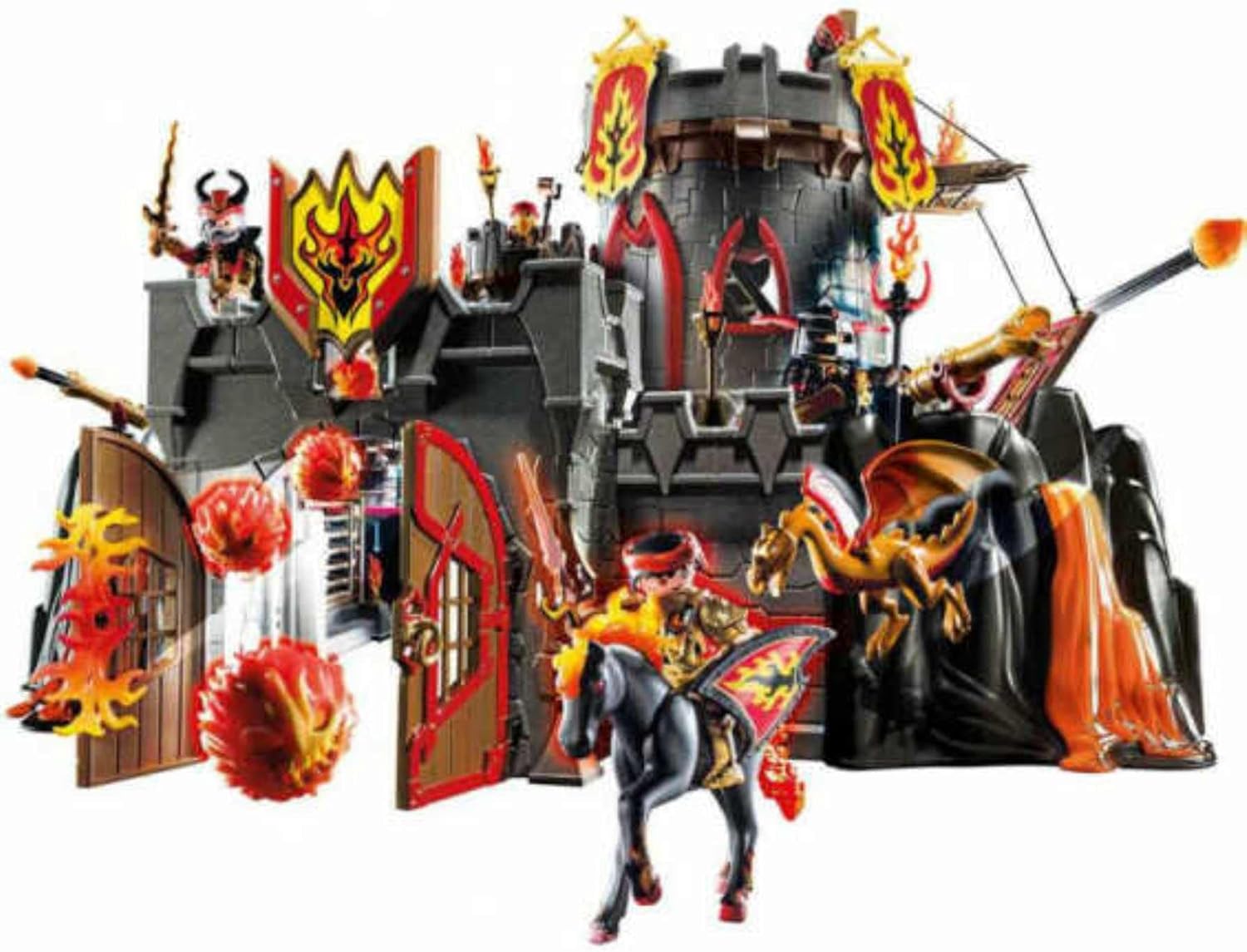 Playmobil Burnham Raiders Fortress - Epic Battle Playset