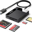 UGREEN USB 3.0 SD Card Reader – 4-in-1 Multi-Card Hub, 5Gbps Speed
