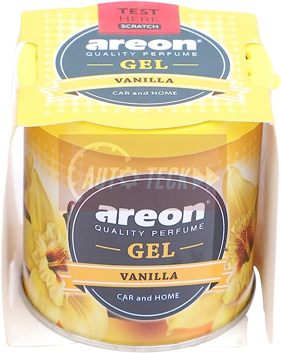 areon perfume gel ( vanilla scent )