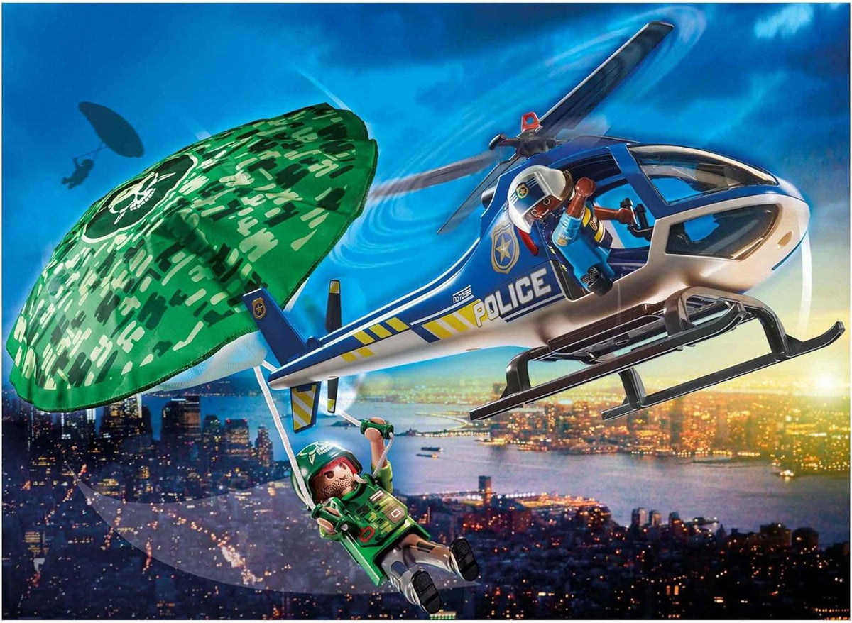 Playmobil Police Parachute Search - Kids Toy Playmobil Police Parachute Search - Kids Toy