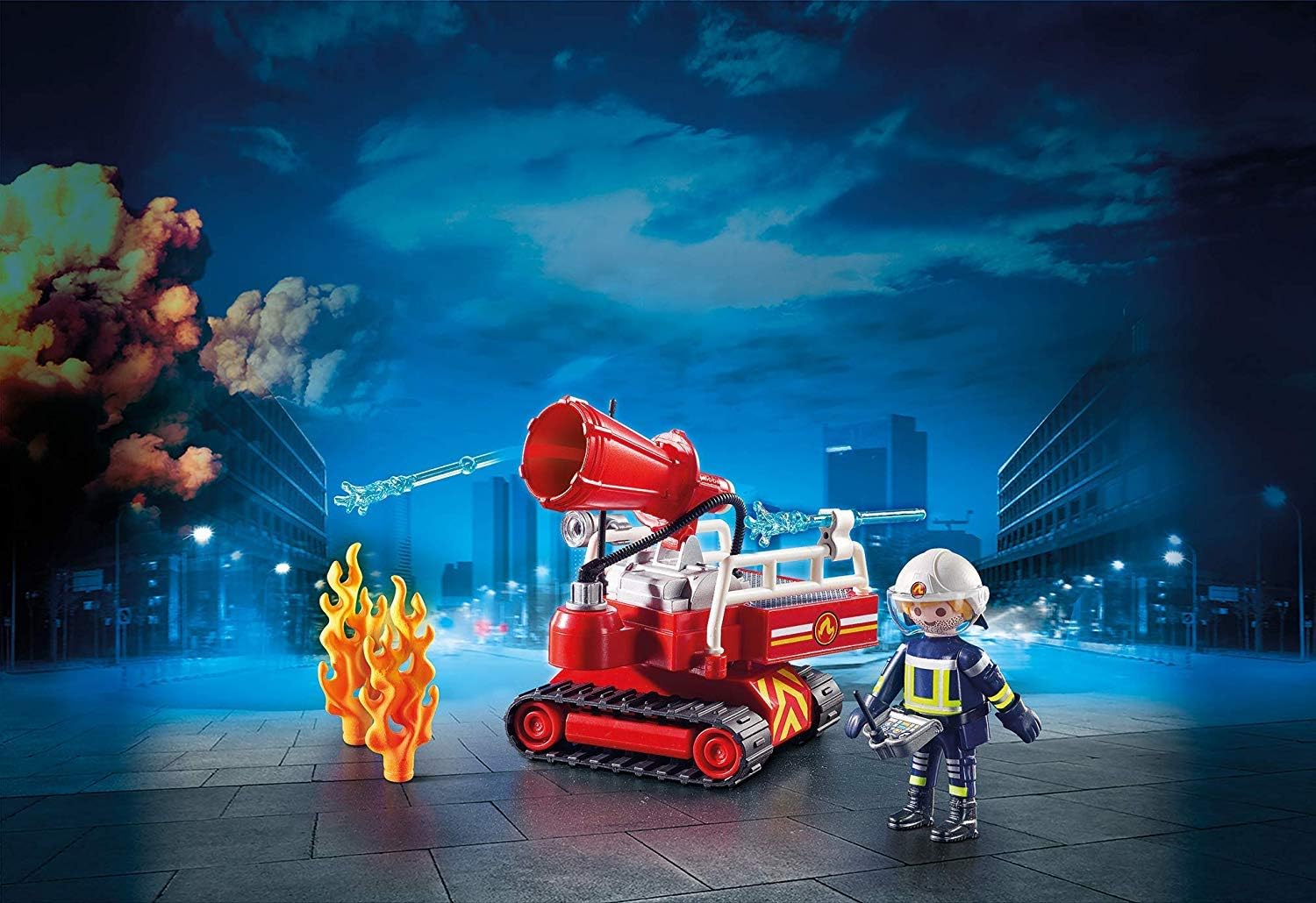 Playmobil Fire Water Cannon - Multicolor Playmobil Fire Water Cannon - Multicolor