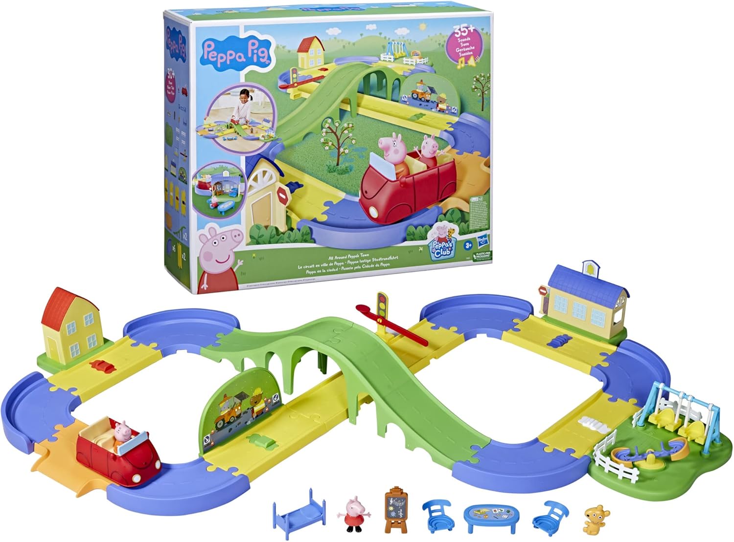 Hasbro Pep All Around Peppas Town Set