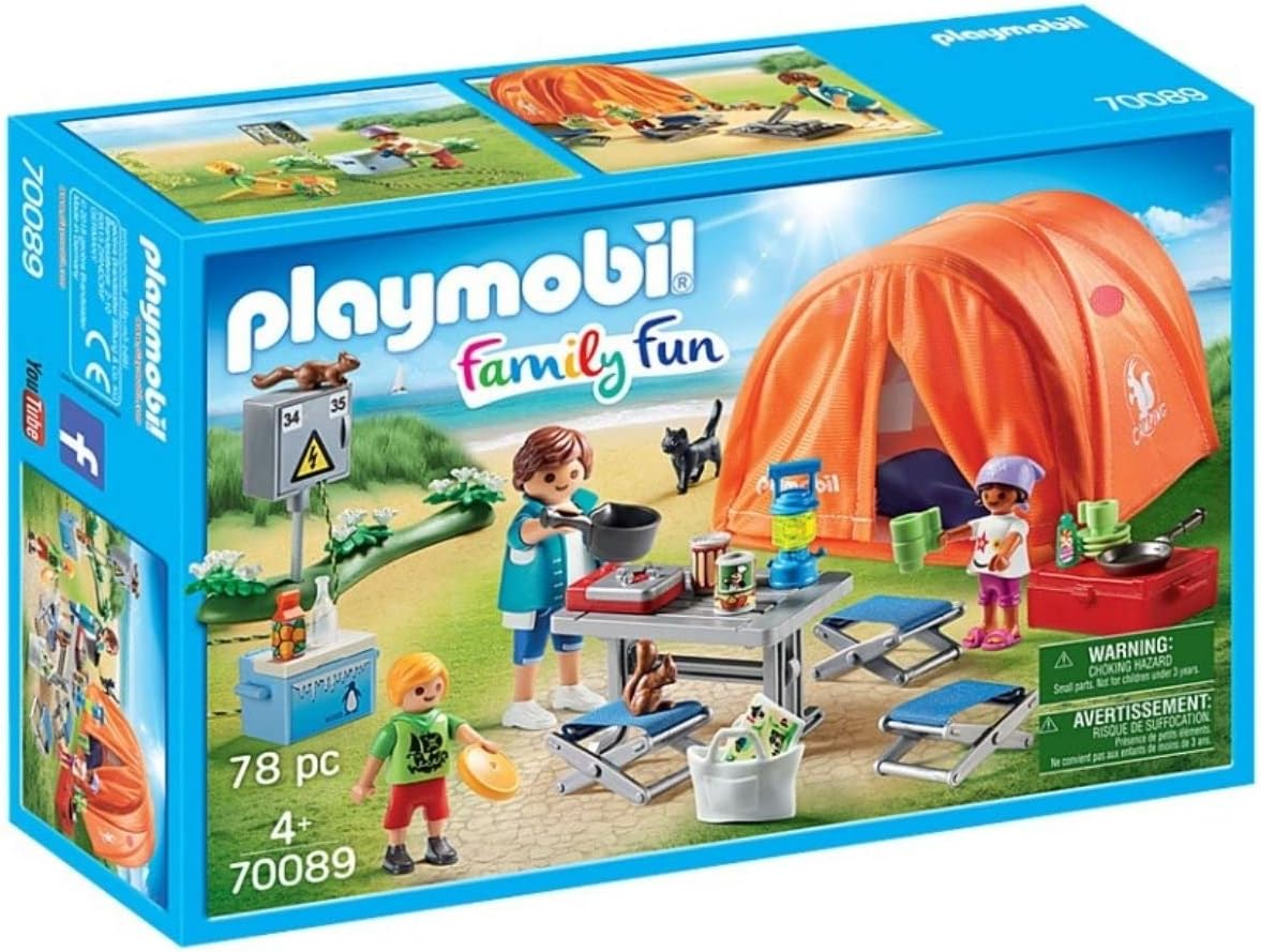 Playmobil Family Camping Trip – Fun for Kids Ages 4+ Playmobil Family Camping Trip – Fun for Kids Ages 4+
