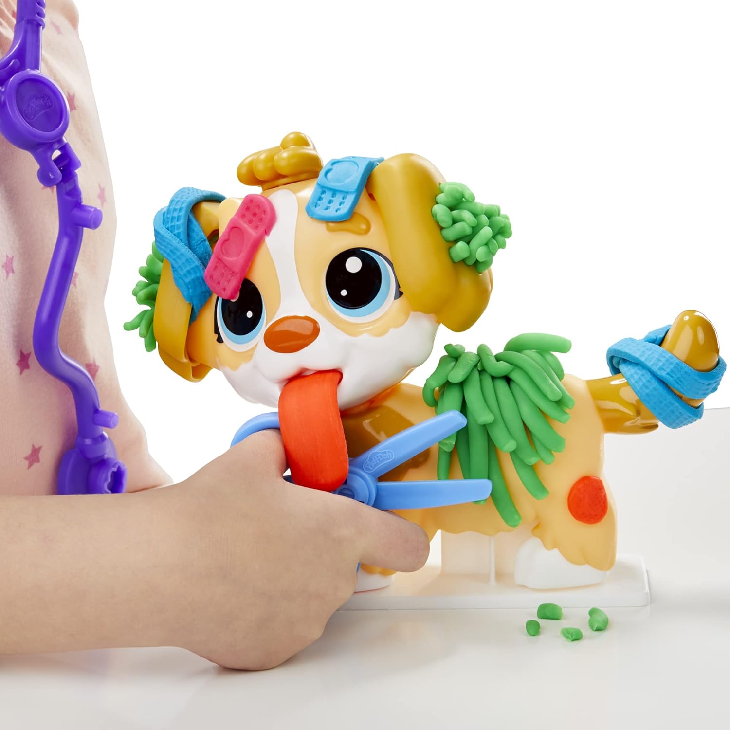 Hasbro Play-Doh Care 'n Carry Vet Set - Fun Pet Play for Kids