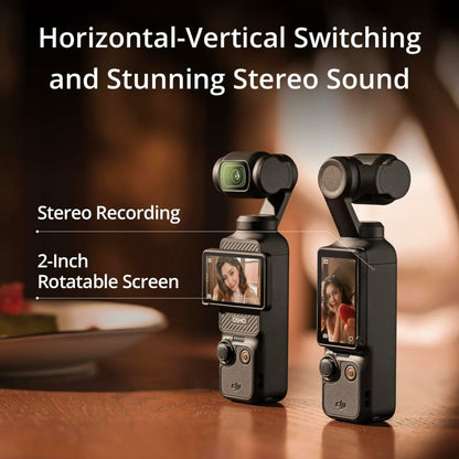 DJI Osmo Pocket 3 Vlogging Camera with 1” CMOS & 4K/120fps Video and 3-Axis Stabilization (Pre-Order)