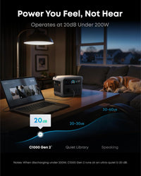 Anker SOLIX C1000 Gen 2 Portable Power Station 1024Wh 2000W