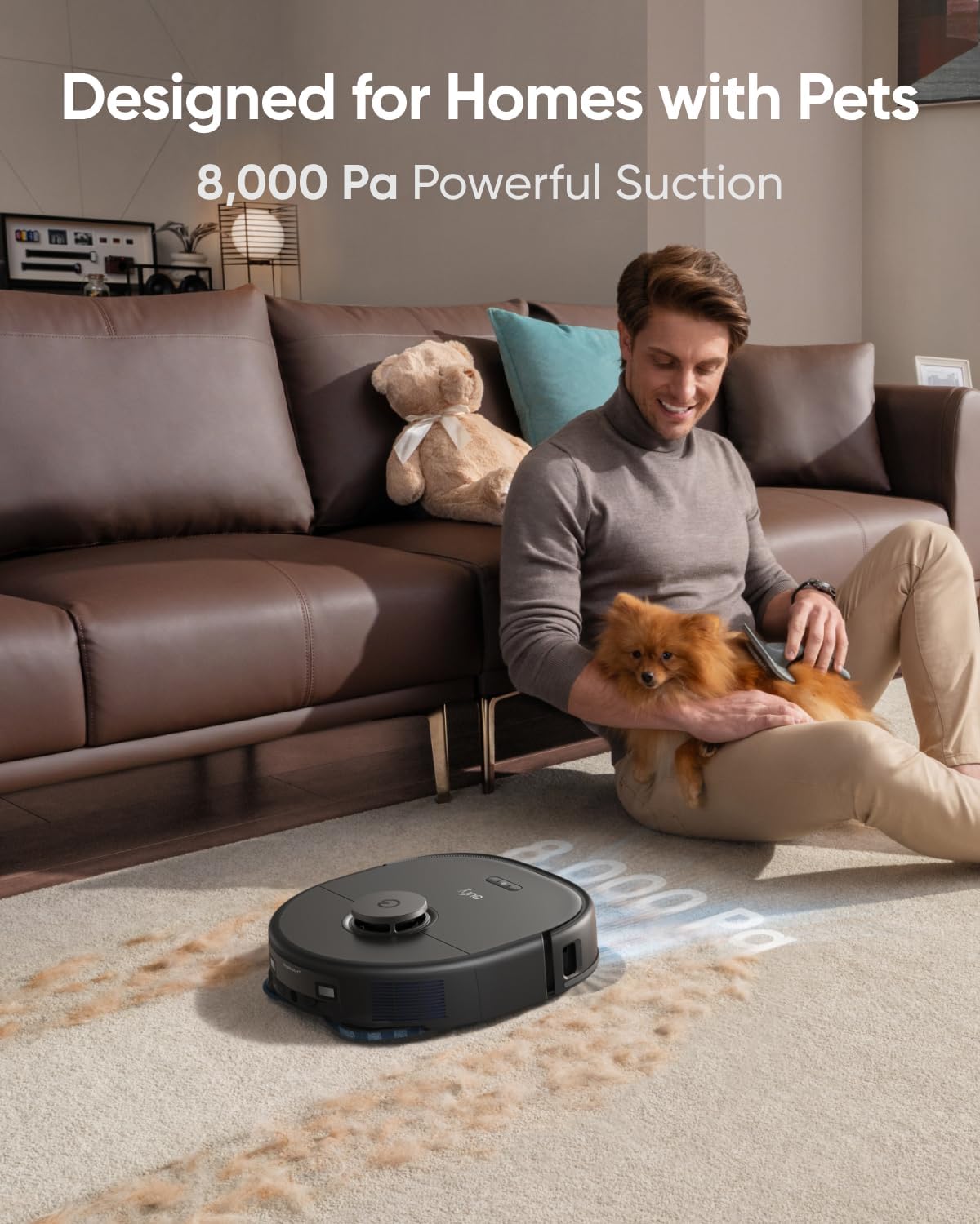 Anker Eufy X10 Pro Omni Robot Vacuum & Mop 8,000 Pa Suction