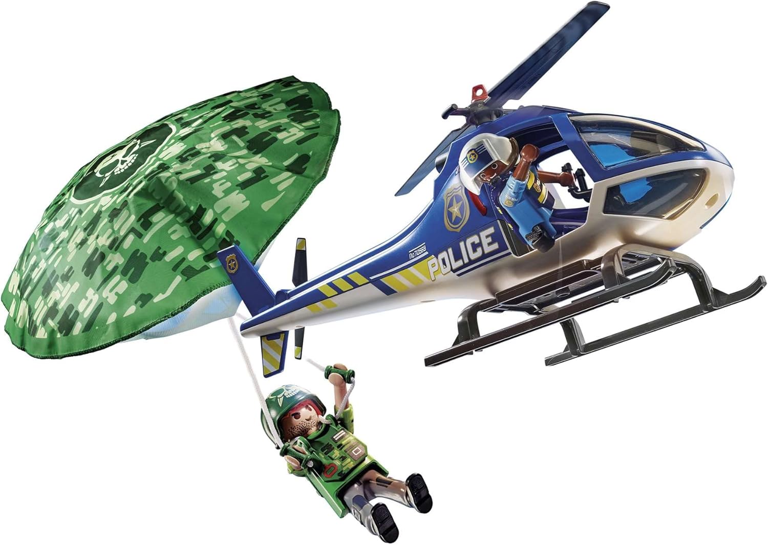 Playmobil Police Parachute Search - Kids Toy