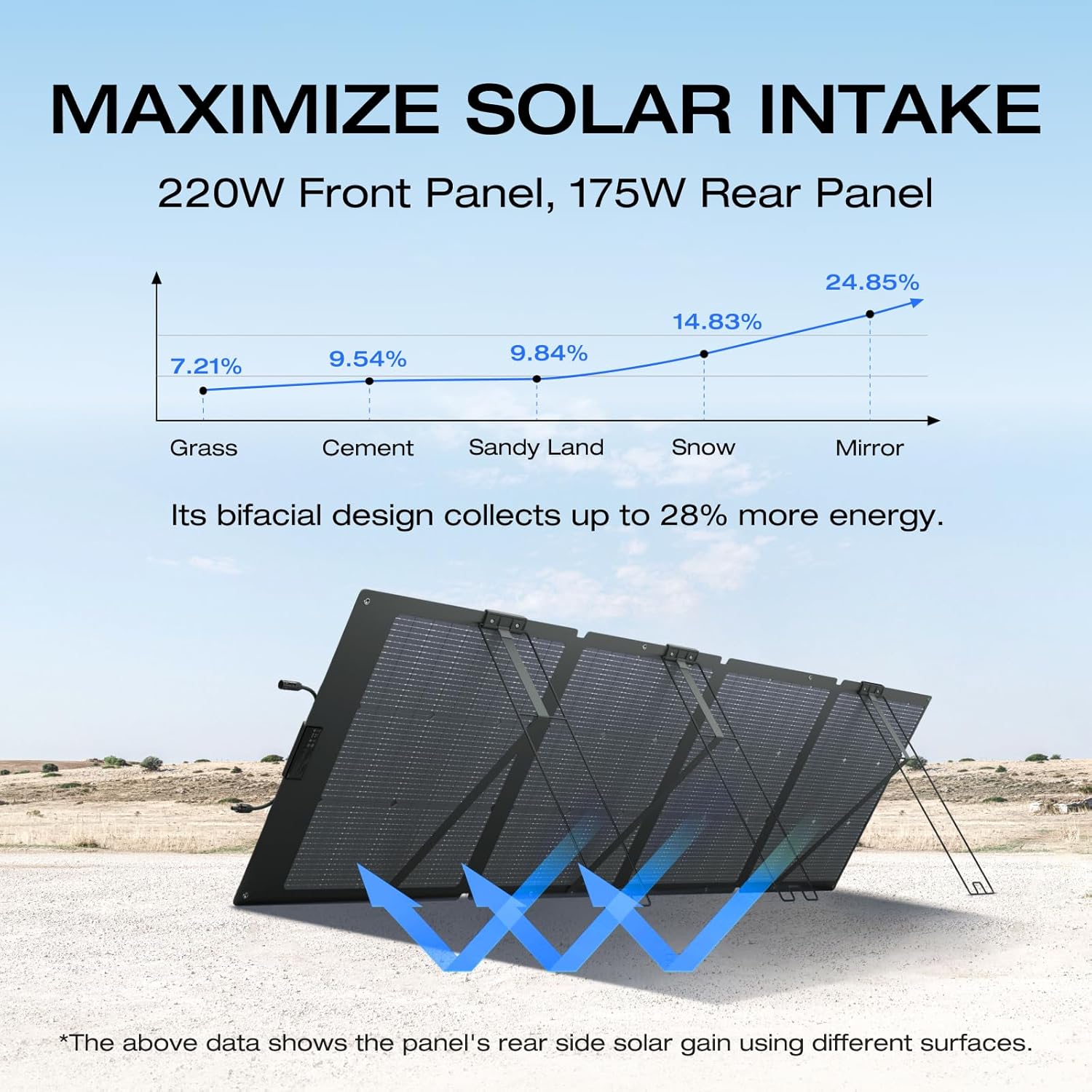 EcoFlow 220W Solar Panel