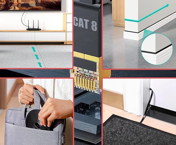 UGREEN Cat 8 Ethernet Cable – High-Speed 40Gbps FTP Shielded 2m