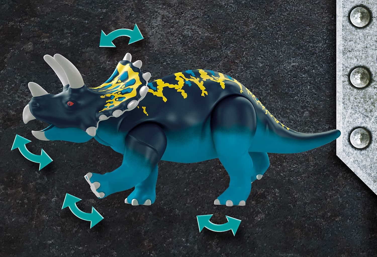 Playmobil Dino Rise Triceratops Battle for the Legendary Stones Playmobil Dino Rise Triceratops Battle for the Legendary Stones