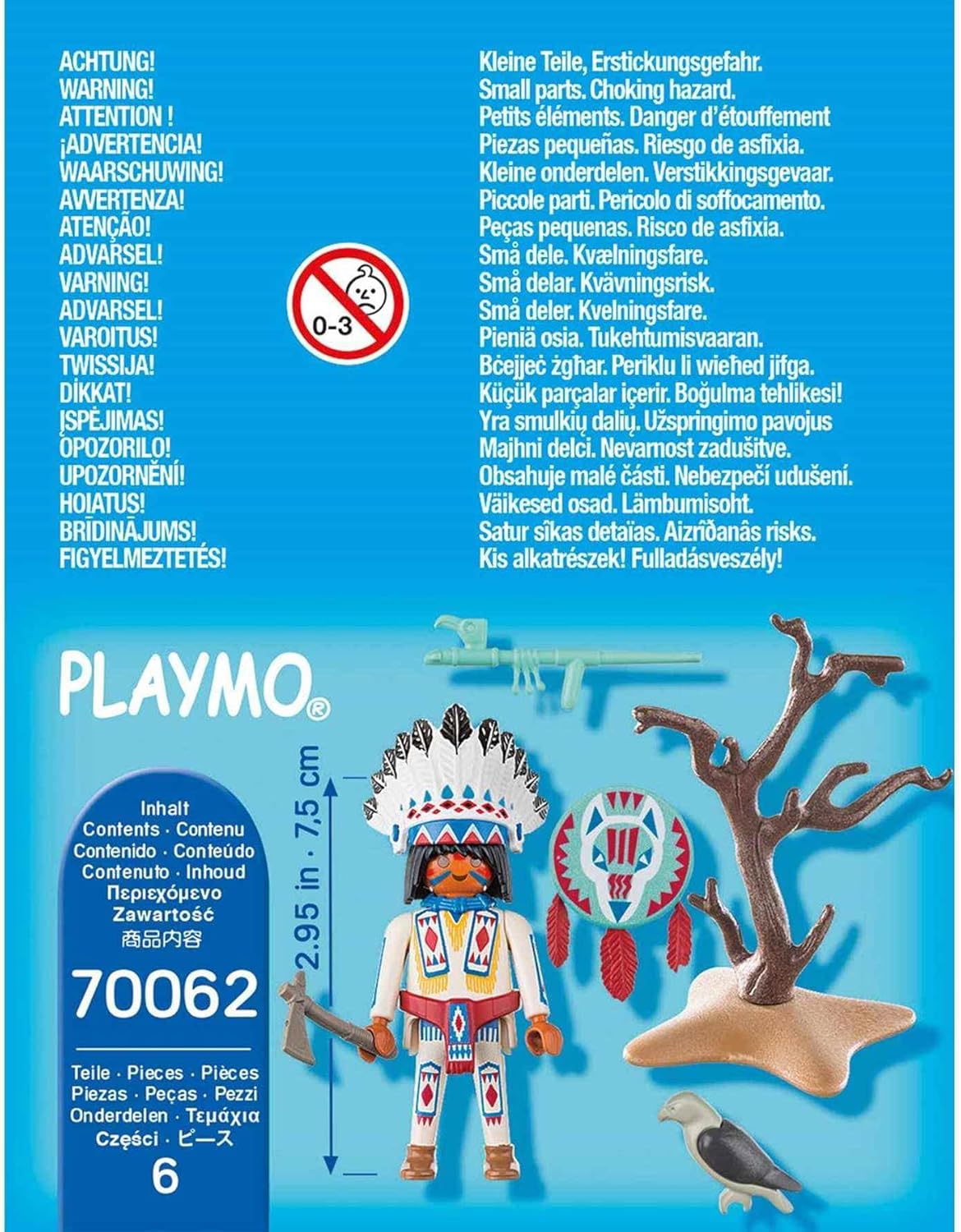 Playmobil Indian Chief - Fun Play for Kids 4+ Playmobil Indian Chief - Fun Play for Kids 4+