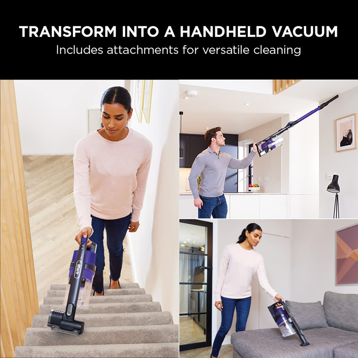 Shark IZ202UKT Cordless Stick Vacuum Cleaner 40 mins
