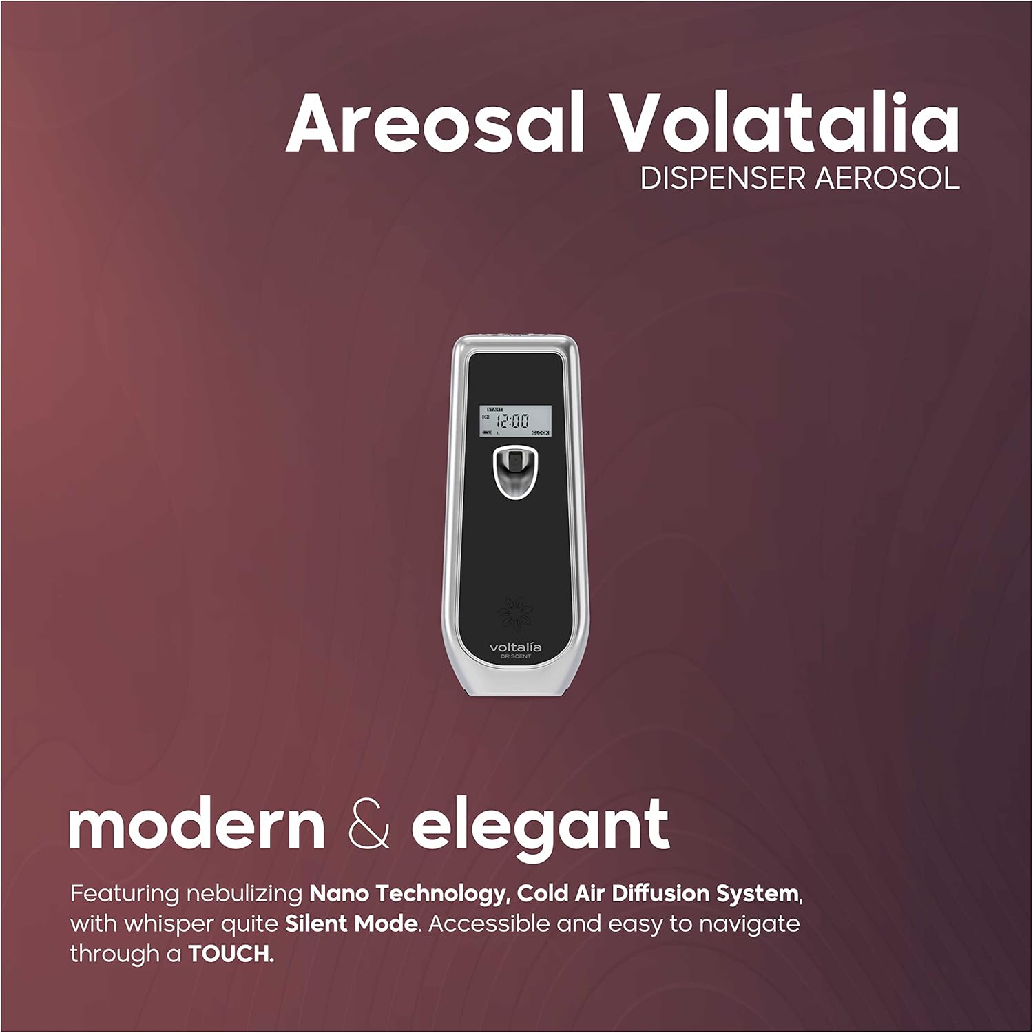 Dr.Scent Automatic Air Fershner Dispenser Voltalia LCD