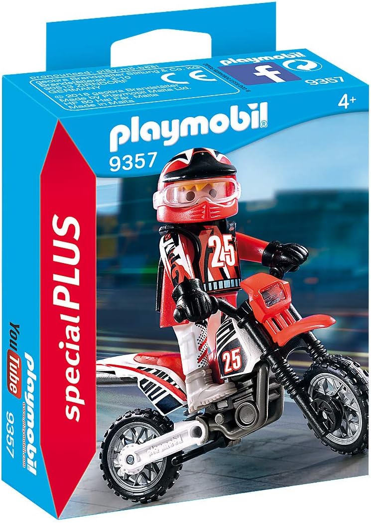 PLAYMOBIL Motocross Driver - Fun Racing Adventures for Kids