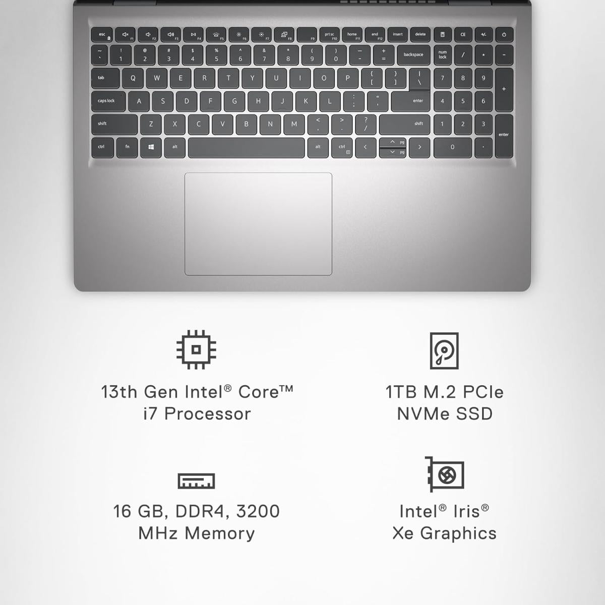 Dell Inspiron 15 3530 i7 Laptop 15.6" FHD 120Hz 1TB SSD