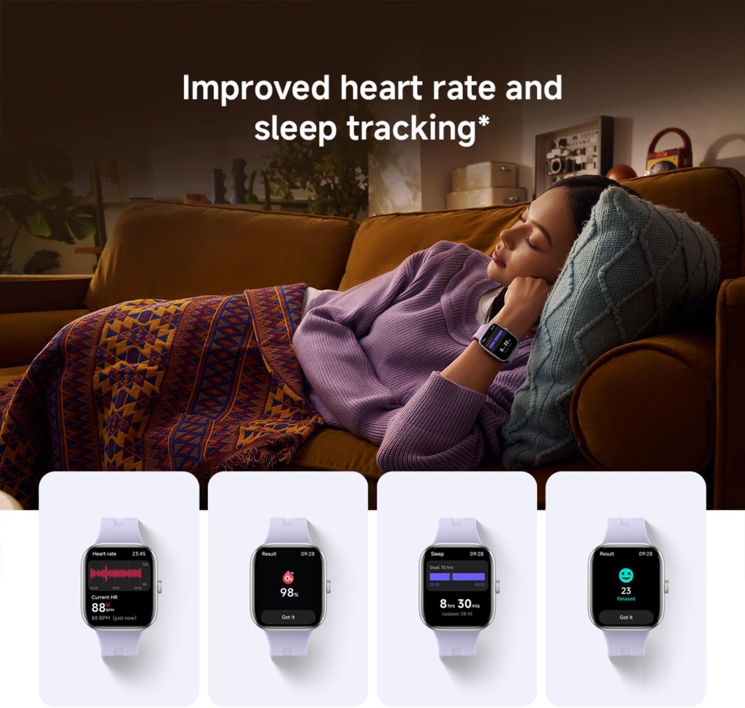 Redmi Watch 5 Silver Gray | 2.07" AMOLED | Wear OS | Bluetooth Calling | GPS | Heart Rate & Sleep Tracking