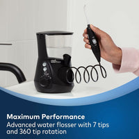 Waterpik فلوسر مائي احترافي بـ7 رؤوس ونظام ضغط متطور
