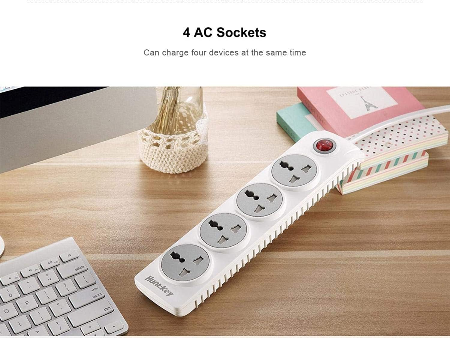Huntkey Smart Surge Protector Secure &Stylish Power Solution Huntkey Smart Surge Protector Secure &Stylish Power Solution