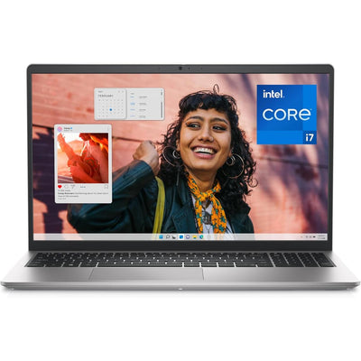 Dell Inspiron 15 3530 Business Laptop - 15.6" FHD 120Hz, 13th Gen Intel Core i7-1355U, 16GB DDR4, 1TB SSD - Platinum Silver